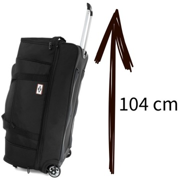 БОЛЬШАЯ ДОРОЖНАЯ СУМКА НА КОЛЕСАХ ЧЕМОДАН 105Л