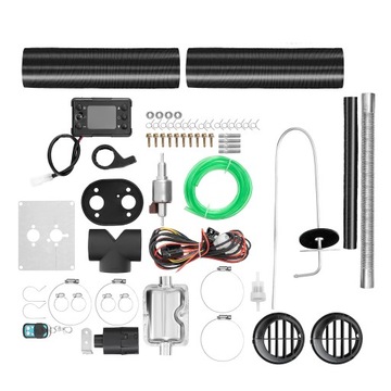 WEBASTO DIESEL МАСЛЯНЫЙ ПОДОГРЕВАТЕЛЬ ВОЗДУШНЫЙ ОБОГРЕВАТЕЛЬ ЖК-ДИСТАНЦИОННОЕ УПРАВЛЕНИЕ 12 В 8 кВт