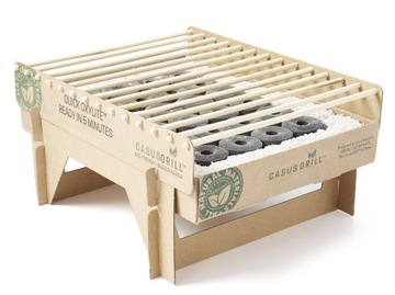 PAPIEROWY GRILL JEDNORAZOWY BIODEGRADOWALNY - Casus Grill
