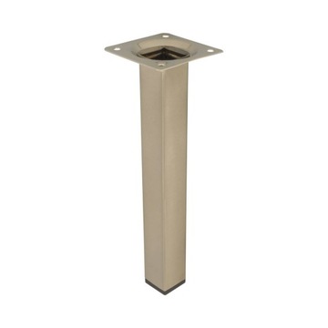 Noga meblowa kwadratowa 40cm INOX