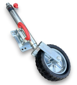 Маневренное опорное колесо для прицепа кемпингового эвакуатора 900 кг fi48