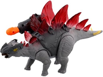 DINOZAUR CHODZĄCY RYCZY ŚWIECI REX DUŻY PARK JURAJSKI DINOZAURY