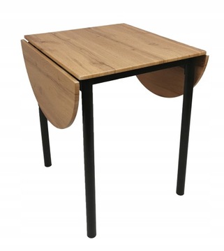 СТОЛ СКЛАДНОЙ ДОМАШНИЙ СТОЛ ДЛЯ КУХНИ, ОБЕДЕННОЙ ГОСТИНОЙ, СОВРЕМЕННЫЙ ДУБ REIN