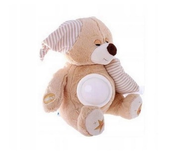 Bear Dompers колыбельный фонарный проектор бежевый