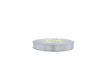 WSTĄŻKA TASIEMKA SATYNOWA 12mm 32m PASTELOWA FIOLETOWA