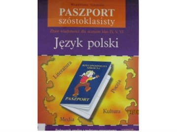 Język polski Paszport szóstoklasisty SP kl.4-6