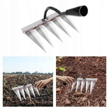 Свадебная мотыга Садовая мотыга Weeding Rake 5