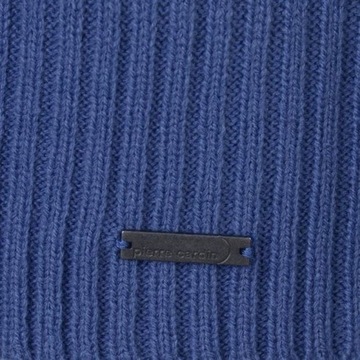 sweter męski niebieski Pierre Cardin Ribbed S