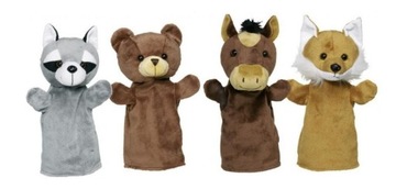 PACYNKI pacynka ZWIERZĘTA na rękę dla dzieci