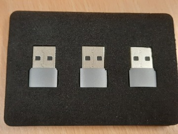 Адаптер Syntech USB-C — USB-A, набор из 3 шт. (209)