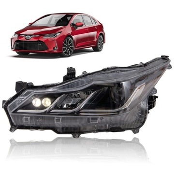 LAMPA PRZEDNIA LEWA 8117002T30 / 8117002T31 TOYOTA COROLLA XII E21 SEDAN