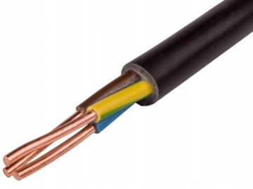 Kabel ziemny YKY 3x1,5 Elektrokabel 1 metr