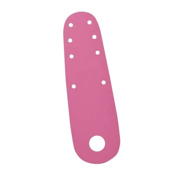 Roller Skate Toe Guard Protector PU Leather Removable for Sports Pink