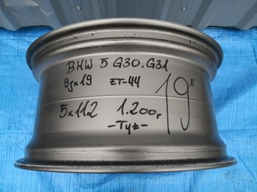 ДИСОК BMW 5 G30 G31 19'' 9JX19 ET-44 ЗАДНИЙ 6874438
