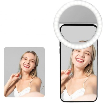 СЕЛФИ-ЛАМПА ДЛЯ ТЕЛЕФОНА, ПЛАНШЕТА, СВЕТОДИОДНОЕ КОЛЬЦО ДЛЯ ФОТОГРАФИЙ