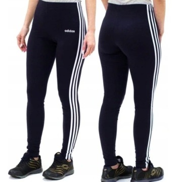 LEGGINSY DAMSKIE ADIDAS BAWEŁNA EH6164 164CM ROZ.S