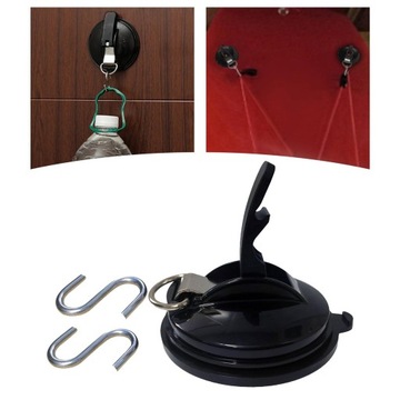 Прочная якорная присоска с двумя крючками для крепления