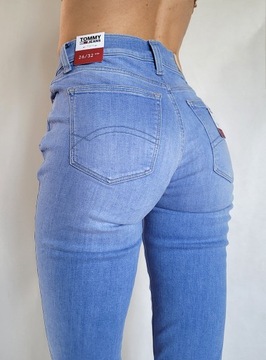 rurki TOMMY Jeans Hilfiger NORA Skinny W26 L32