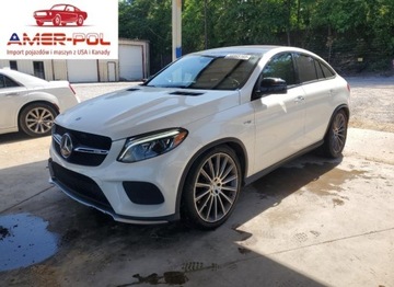 Mercedes GLE W166/C292 2017 Mercedes-Benz GLE Coupe 43 AMG 2017 3.0l 3.0 Benzyna 362KM