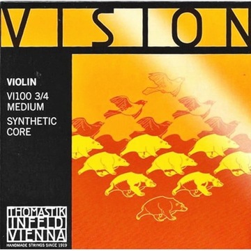 Thomastik Vision VI100 3/4 struny do skrzypiec 3/4
