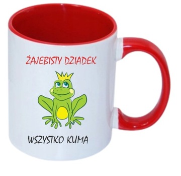 KUBEK ŻAJEBISTY DZIADEK DZIEŃ DZIADKA PREZENT