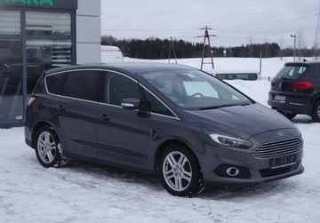 Ford S-Max II Van 2.0 TDCi 180KM 2017 Ford S-Max 2.0TDCI 180KM Ideal Bezwypadkowy 7 Foteli Oplacony 2.0