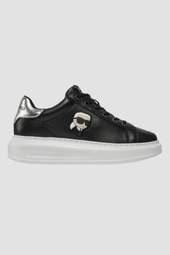 KARL LAGERFELD Czarne sneakersy Karl Nft Lo Lace 39