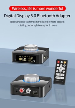 Bakeey M5 Цифровой дисплей Bluetooth V5.0 Аудио передатчик Приемник
