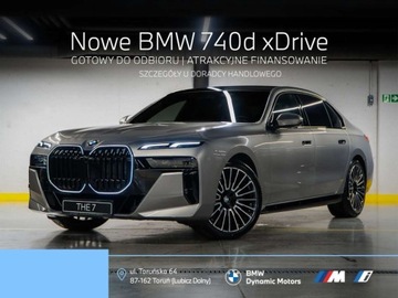 BMW Seria 7 G70 Sedan 3.0 40d 299KM 2025 BMW Seria 7 40d xDrive 299 KM mHEV - BowersWilkins Diamond - Hak Holowniczy