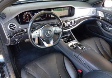 Mercedes Klasa S W222 Limuzyna Facelifting 2.9 400d 340KM 2018 Mercedes-Benz Klasa S SalonPL Long AMG Kamera360 Burmester 4x El., Went. F, zdjęcie 1