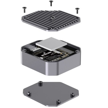 Внешний корпус для SSD-накопителя M.2 2230 NVMe PCIe MC13 USB C 3.1