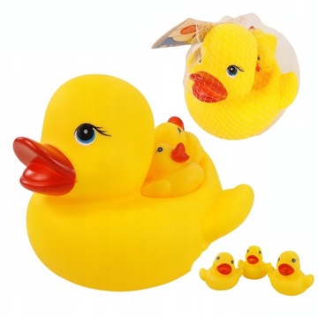 Игрушки для ванной резиновые утята 3702