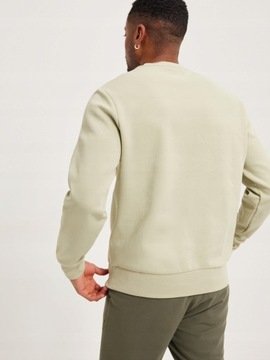 Calvin Klein iav oversize limonkowa dresowa prosta bluza logo S NG5
