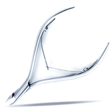 LEXWO Профессиональные кусачки для кутикулы маникюра #141 5мм серебро