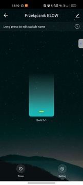 Реле включения света 16А WiFi скрытого монтажа MINI SMART TUYA