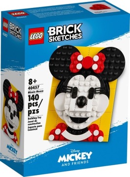 LEGO Brick Sketches 40457 Minnie Mouse Nowe