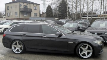 BMW Seria 5 F10-F11 Limuzyna 520d 184KM 2014 BMW 520 184PS OPŁACONY Bezwypadkowy Automat, zdjęcie 5
