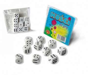 ИГРОВЫЕ КОСТИ - Набор из 10 кубиков АЛЕКСАНДР.