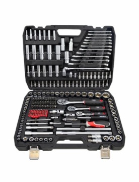 Awtools Sada Klíčů 216 ks 1/2"/3/8"/1