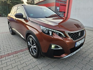 Peugeot 3008 II Crossover 1.5 BlueHDI 130KM 2018 Peugeot 3008 GT-LINE, Panorama, Radar, Bliss,, zdjęcie 10
