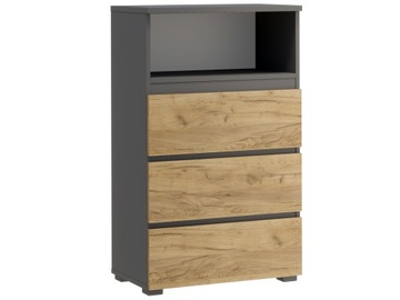 КОМПЛЕКТ ДЕТСКОЙ И ЮНОШЕСКОЙ МЕБЕЛИ С НЕО 02 АНТРАЦИТ-ДУБ СТОЛ ДЛЯ ПОДЕЛКИ