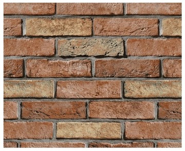 Tapeta winylowa ścienna CEGŁA stary mur efekt 3D na flizelinie
