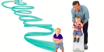 Корзина для подгузников KORBELL контейнер 9л + вставка для использованных подгузников (150 шт)