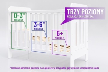 Деревянная детская кроватка 2в1 ЗУЗА 140х70