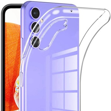 ETUI CLEAR CASE SLIM PLECKI POKROWIEC FUTERAŁ DO SAMSUNG GALAXY A14 + SZKŁO