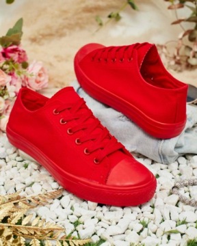 КРАСНЫЕ ЖЕНСКИЕ КРОССОВКИ HIRRI 37