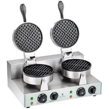 GOFROWNICA 2600W GRILL 2/8 GOFRÓW ŚRED. 17cm WAFLE