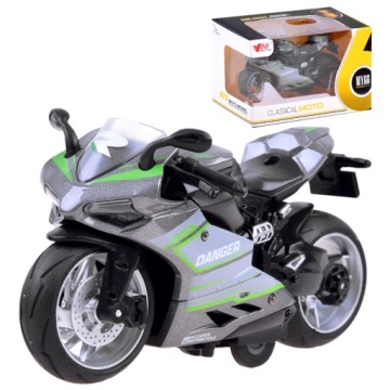 Diecast модель Мотоцикл з заводом іграшка ZA3933