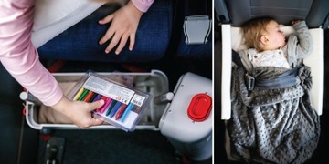 Чемодан на колесиках STOKKE JetKids BedBox PINK LEMONADE