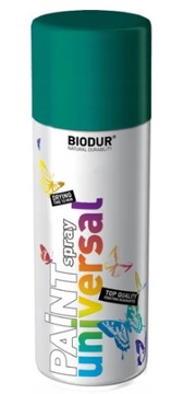 BIODUR FARBA EMALIA UNIWERSALNA SPRAY AQUA RAL5021 400ML